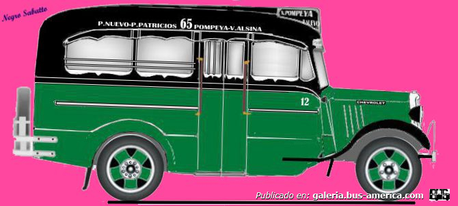 Linea 65 Ex Linea 7  Chevrolet 1935 Carrocería Galbiatti Fracchia Interno 12
