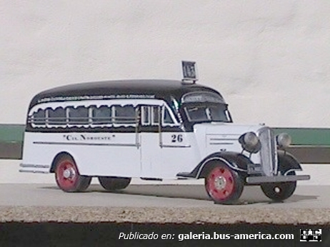 Lin.143.Chev.36.Cia.Noroeste Carrocería El Trébol
