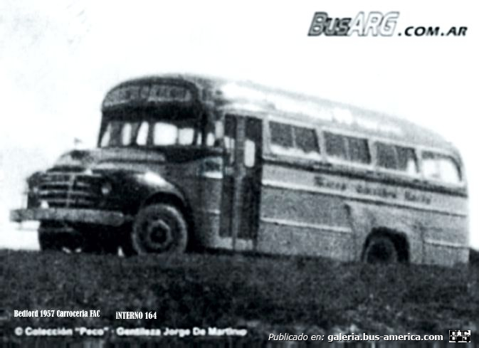 112  Lin.60 M.O. Norte Bedford año 1957 C.F.A.C Interno 124
