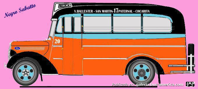 Ford 1938 - Marrugat - Línea 17
Línea 17 (Buenos Aires), interno 20
