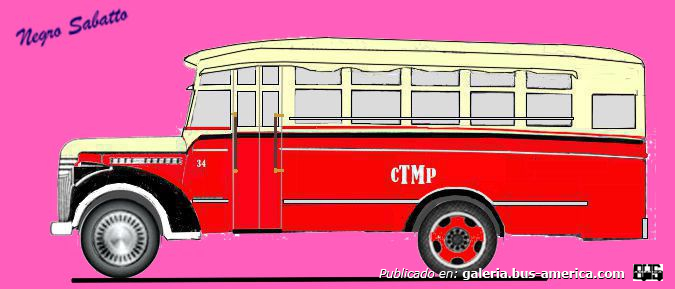 Chevrolet 1942 - Vaccaro - CMTP
[url=https://bus-america.com/galeria/displayimage.php?pid=65116]https://bus-america.com/galeria/displayimage.php?pid=65116[/url]

Transporte Municipal de Mar del Plata. Carroceria Vaccaro modificada en sus comienzos era un omnibus co su puerta trasera, esta fue suprimida y quedo esta adefesio.
