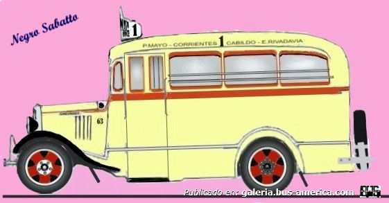 Chevrolet 1934 - Gonella Puletti - Línea 1
Línea 1 (Buenos Aires), interno 63
