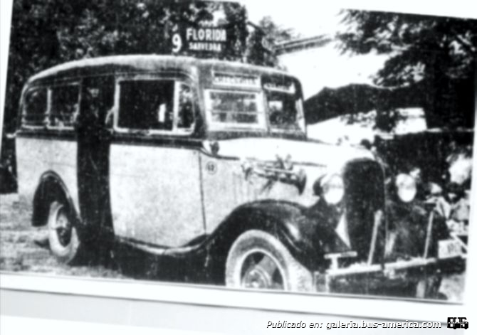  Linea 9 Chevrolet 1934 Carrocería Gnecco Foto de Sergio Ruiz Diaz
