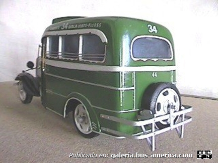 84  Linea  34 Chevrolet 1956 Carrocería Marrugat Interno 44
Maqueta de mi Autoría
