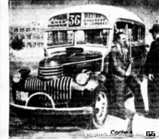  Lina 36.Chevrolet 1942 Carrocería El Trébol  Interno 4 foto de Sergio Ruiz Diaz
