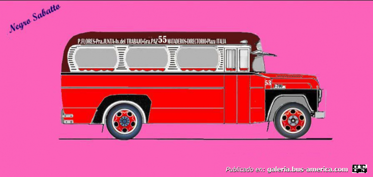 Linea 55 Ex Linea El Trébol Ford 1956 Carrocería Universal Interno 53
