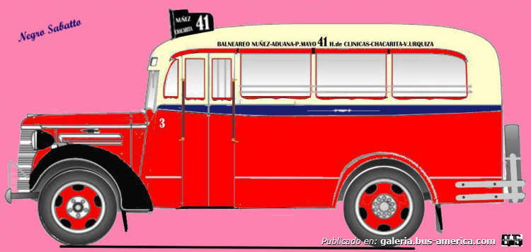  Linea 41 Chevrolet 1938 Carrocería Marrugat DIBUJO Interno 3
