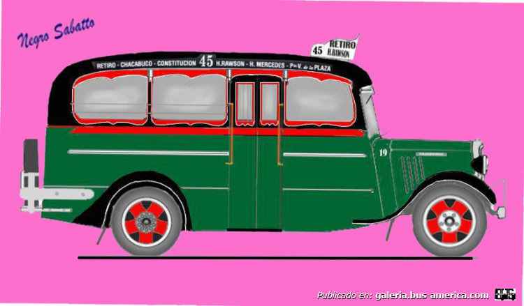  Linea 45  Ex linea 24 Chevrolet 1934-35 Carrocería Gonella Puletti DIBUJO Interno 19
