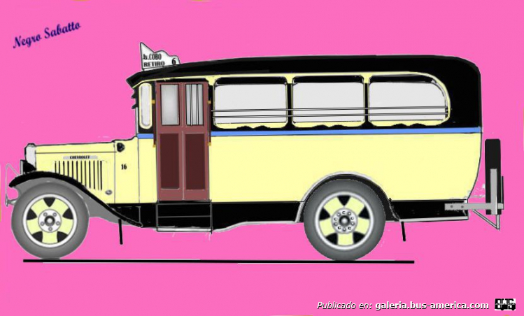 Linea 6 Luego 51 Chevrolet 1932 Carrocería Mattaruchi Interno 16
Linea 51 Ex Linea 6 Desde Estación Retiro a Avenida Castro y Centenera, con 32 coches, Inaugurada en julio de 1931, Habilitada 2 el 23 de mayo de 1935, Incautada por la CTCBA el 6 de febrero de 1943 no Restablecida,
