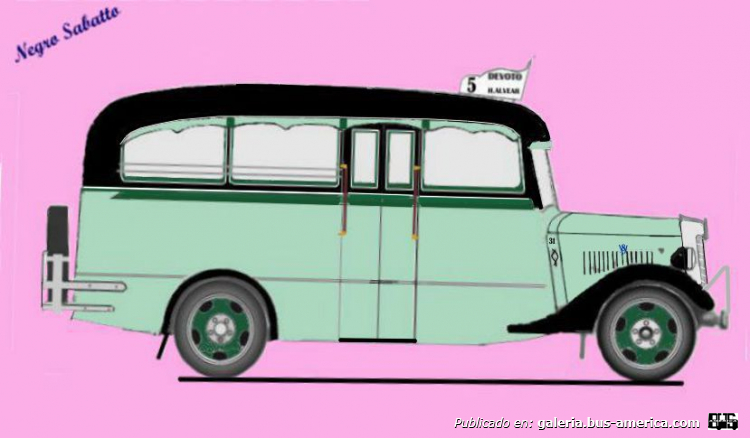 Ford 1935 - Gonella y Puletti - Línea 5
Linea 5 (Buenos Aires), interno 31
