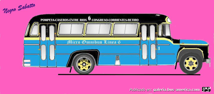 Ford B 600 - San Juan - Micro Omibus Seis
Linea 6 (Buenos Aires), interno 1

Basado en fotografía de [url=http://busarg.com.ar/fotogaleria/displayimage.php?pos=-8460]autor desconocido[/url], colección Pedro C.Teisa, posteada en Busarg 
