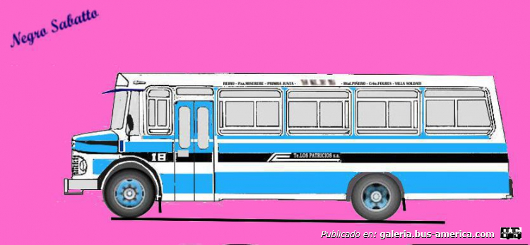 Linea  101 Los Patricios Mercedes Benz LO1114 1984 Carroceria El Condor Interno 18

