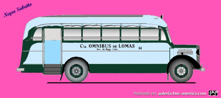 Bedford WTL - Gnecco - Omnibus de Lomas
[url=https://bus-america.com/galeria/displayimage.php?pid=42803]https://bus-america.com/galeria/displayimage.php?pid=42803[/url]

Línea 1 (Pdo. Lomas de Zamora), interno 54

Esta unidad tenia la puerta trasera solo de lado derecho.


Se puede conocer la historia de esta carrocería en:
[url=https://www.bus-america.com/ARcarrocerias/Agosti/Agosti-histo.php]Historia de Carpintería y Carrocería A. y C. Agosti[/url]
