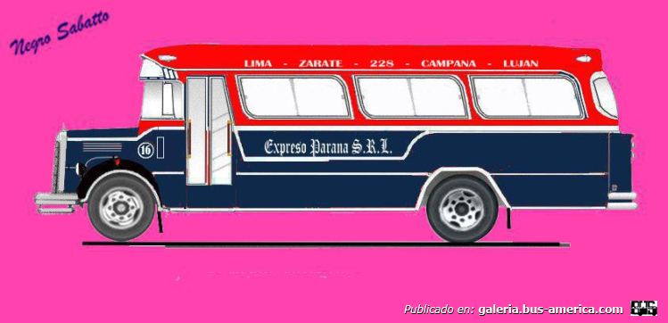  Linea 228  Expreso Parana Mercedes Benz L-312  1961-62 Carroceria Velox Interno 16
