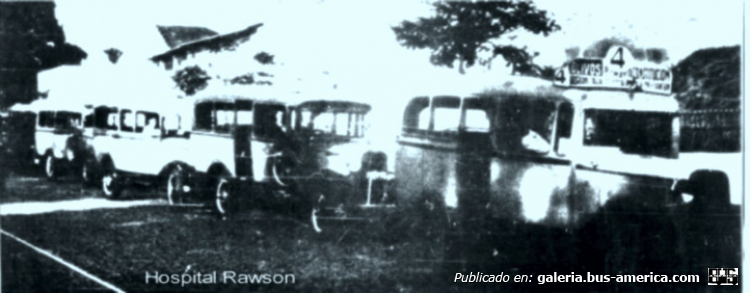  Linea 4.Chevrolet 1932 Terminal Hospital Rawson Foto de Sergio Ruiz Diaz
