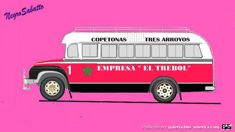 Bedford D5LZ1 - La Flor - El Trébol
[url=https://bus-america.com/galeria/displayimage.php?pid=62844]https://bus-america.com/galeria/displayimage.php?pid=62844[/url]

El Trébol (Pdo. Tres Arroyos), interno 1
