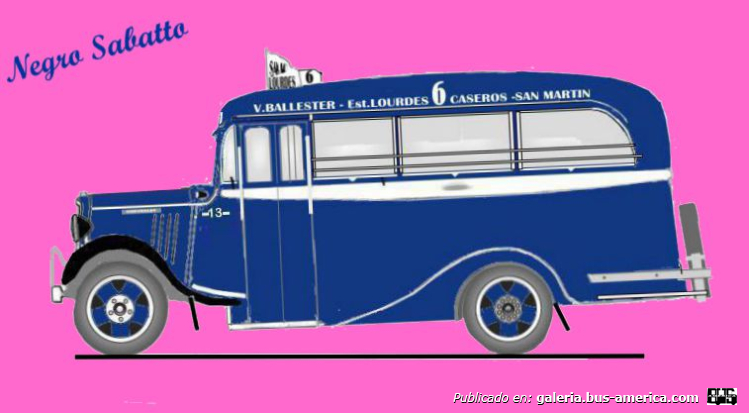  Lin3a 6 Chevroler 1935 Carroceria Marrugat Interno 13 Comunal de San Martin
