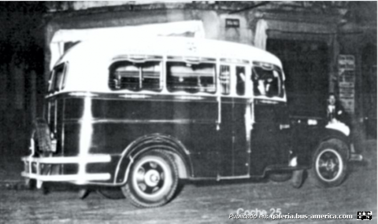   Linea 49 Ex Linea A Chevrolet 1941 Carrocería Los Criollos Interno 25 foto de Sergio Ruiz Diaz 
