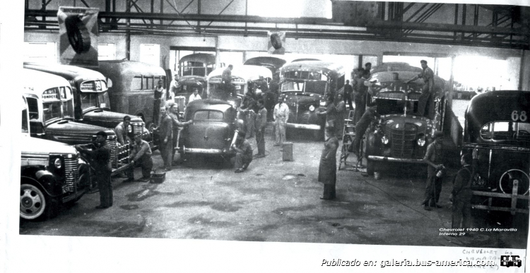  Linea 68 Expreso San Isidro Chrvrolet 1940 Carroceria La Maravilla  Interno 29 Taller de Chapa y pintura foto de Sergio Ruiz Diaz

