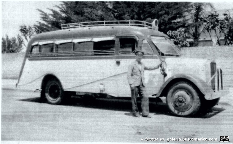 Mercedes-Benz 1936 - Gnecco - Autobus Dardo Rocha
Linea 6 (Pdo. La Plata)
