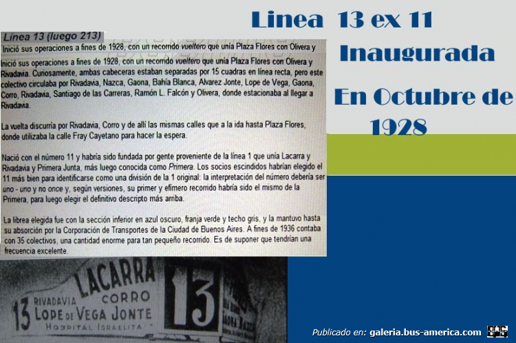 Linea 13 Historia
Línea 13 (Buenos Aires)
