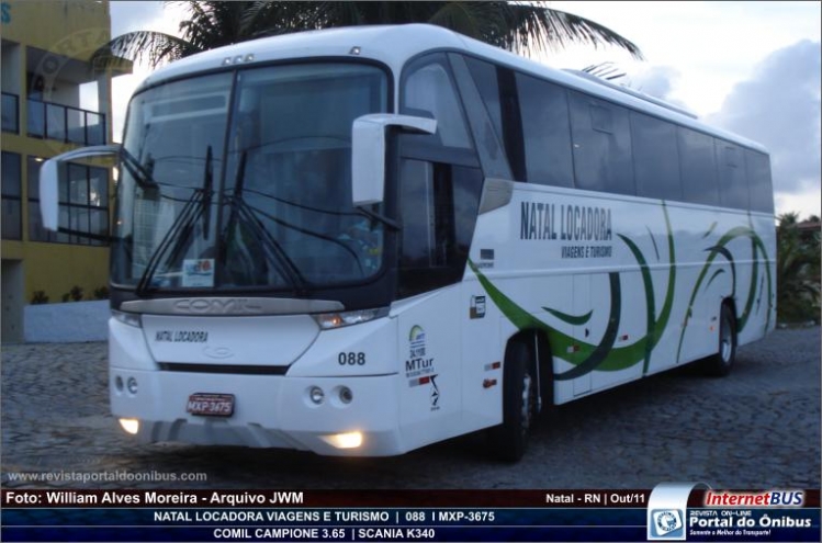 Scania K 340 - Comil Camipone 3.65 - Natal Locadora
MXP3675
