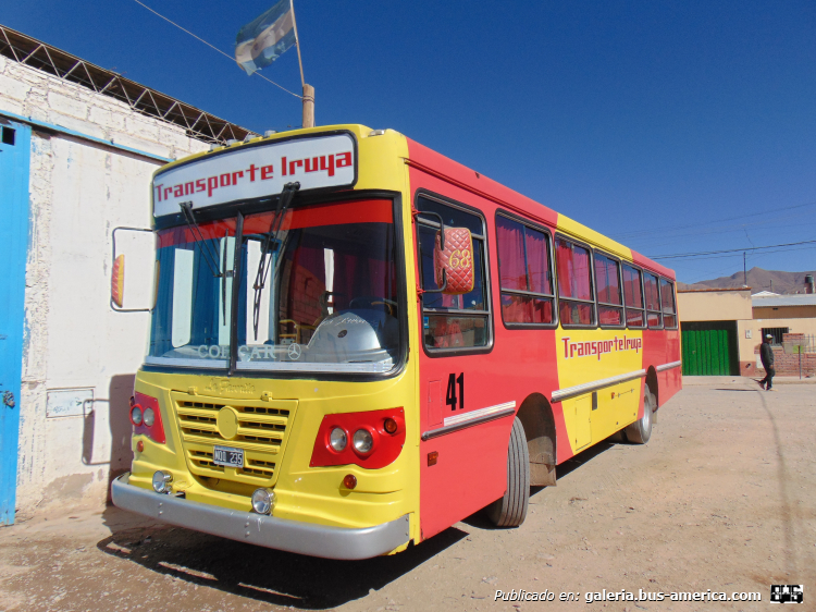 Mercedes-Benz OF 1418 - La Favorita Favorito GR - Transporte IRUYA
MQA 235

Transp. Iruya, unidad 41
Ex Líneas 400 (Mendoza)

Galpón de la empresa, Humahuaca
