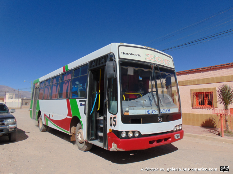 Mercedes-Benz OF 1418 - Nuovobus - Transporte ZOE
JKQ 754

Zoe (Humauaca), coche 05

