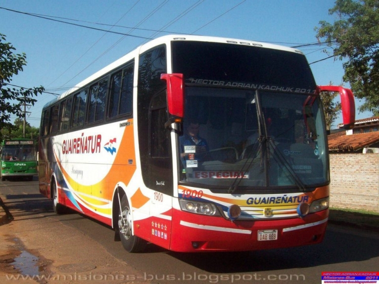 Scania k340 Busscar jum buss 360 guaireña tur
Esta empresa de origen guaireño esta prosperando a traves de los años por comprar unidades nuevas cada año
Palabras clave: Guaireña srl