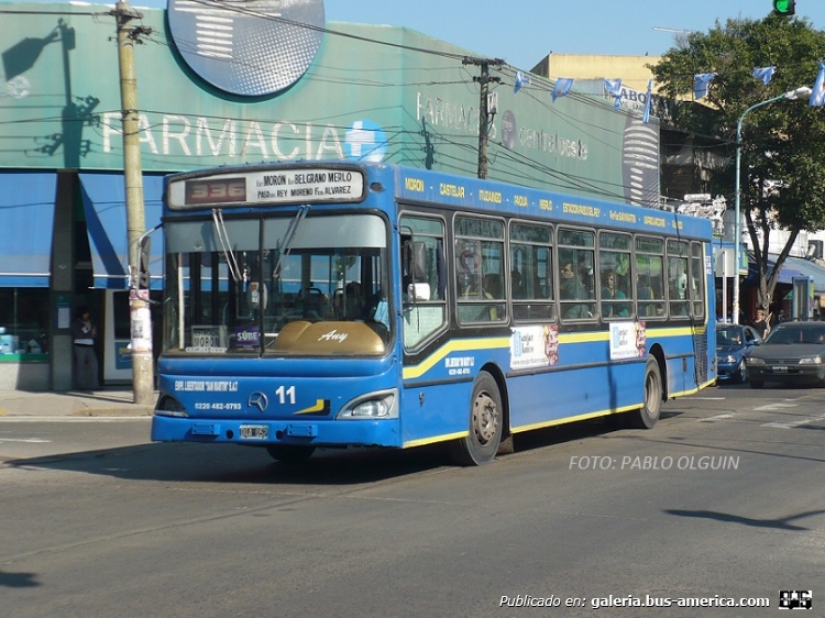 Mercedes-Benz OH 1721 L - Ugarte - Libertador San Martín
Línea 336 - Interno 11

Fotografía: Pablo Olguín

