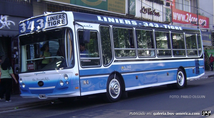 Mercedes-Benz OH 1315 L - Ugarte - Cía. Noroeste
Línea 343 - Interno 84

Fotografía: Pablo Olguín
