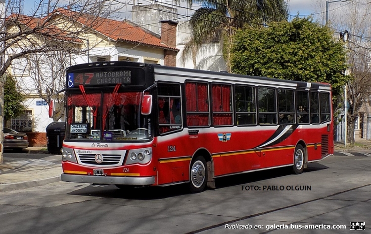 Mercedes-Benz OH 1618 L - La Favorita - M.O. 47
Línea 47 - Interno 124

Fotografía: Pablo Olguín
