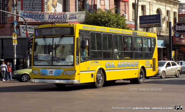 T.A.T.S.A. - Puma D 9.8 - Cía Andrade
Línea 523 - Interno 69

Fotografía: Pablo Olguín
