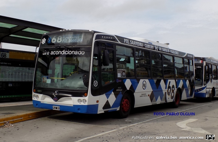 Agrale MT 15.0 LE - Nuovobus - Línea 68
PJU 355 
Línea 68 - Interno 17

Fotografía: Pablo Olguín
