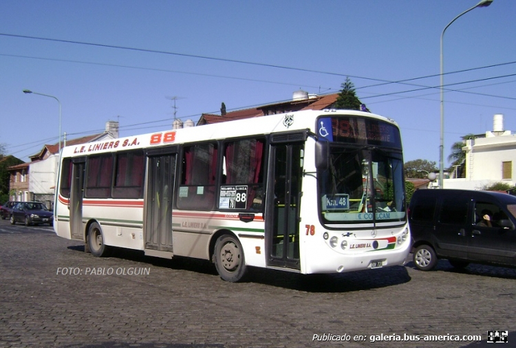 Mercedes-Benz OH 1315 L - Metalpar - L.E. Liniers
Línea 88 - Interno 78

Fotografía: Pablo olguín
