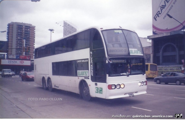 Mercedes-Benz O-400 RSD - D.I.C. - Álvarez
Interno 32

Fotografía: Pablo Olguín
