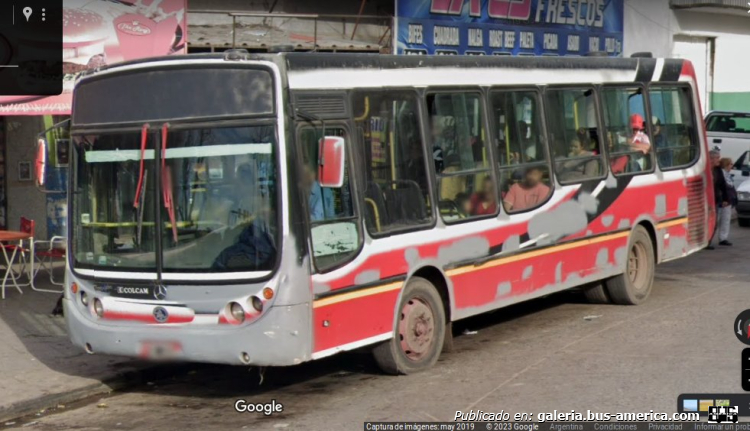 Mercedes-Benz OH 1315 L SB - Metalpar Tronador - Km 29 BºIndependencia
Línea Km.29 BºIndependencia (Pdo.La Matanaza, no autorizada)
Ex línea 80 (Buenos Aires)

Fotografía: Google Street View
