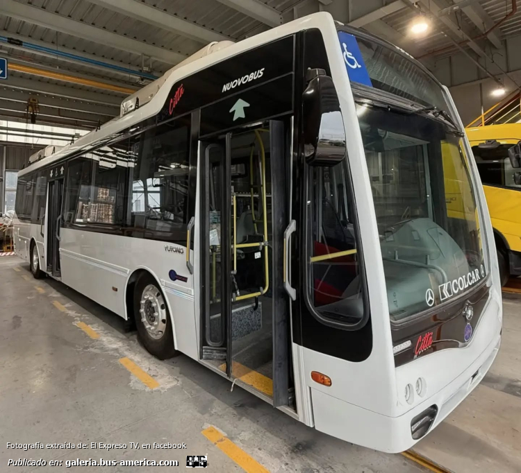 Yutong ZK6128BEVG - Nuovobus Cittá
[url=https://bus-america.com/galeria/displayimage.php?pid=70758]https://bus-america.com/galeria/displayimage.php?pid=70758[/url]

Fotografía extraída de: [url=https://www.facebook.com/plugins/post.php?href=https%3A%2F%2Fwww.facebook.com%2FELEXPRESOTV%2Fposts%2Fpfbid027Gc9uZMd3o888SYEHhcJFWFRc9KTw6FDQ6YPJoJdbuTDmhuG8eL7To8shJUP5EsZl]El Expreso TV, en facebook[/url]


Primer chasis Yutong carrozado en Argentina por Nuovobus
