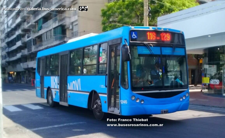 Mercedes-Benz OH 1618 L SB - Metalpar Iguazú 2010 - Movi
OTB 372

Línea 116 129 (Rosario), interno 1246

A fin de enero y producto de la baja en los servicios en Rosario se fusionaron líneas, pero manteniendo sus números de origen, dando particulares números de seis y hasta nueve cifras.
¡Como para que alguien los recuerde!

Fotografía y gentileza: Franco Ezequiel Thiebat
Originalmente posteado en: grupo RosarioBus, en facebook.com
