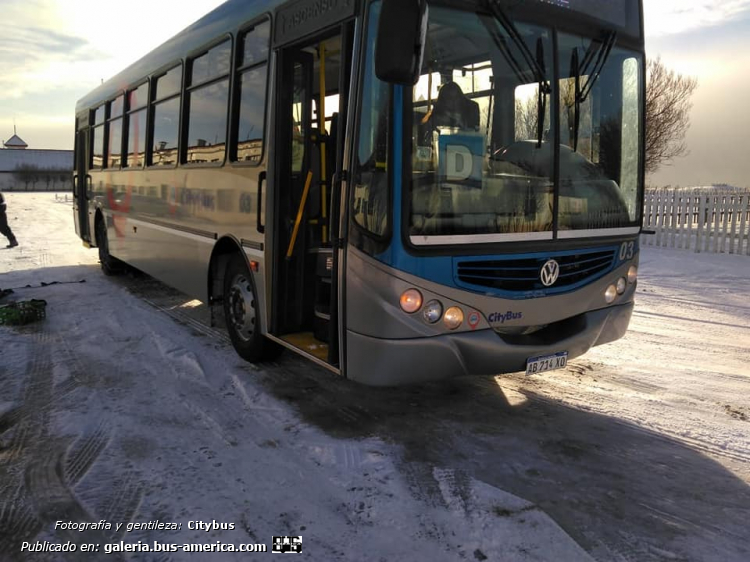 Volkswagen 17.210 - Metalpar Tronador 2010 - CityBus
AB 714 XQ

Línea D (Rio Grande), unidad 03


Fotografía y gentileza: CityBus
