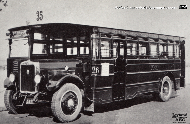 Leyland Tiger - Blas y Valente - Cía.Paramo
¿E 1665?

Línea 35 (Buenos Aires), interno 26


Fotografía: ¿Leyland Journal?
Colección y gentilea: Pablo Martínez Marcote
Extraído de: [url=https://www.facebook.com/photo/?fbid=10237776553136780&set=g.1059093234530708]Leyland & AEC Buses Worldwide[/url]
