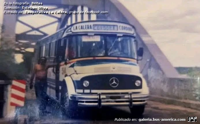 Mercedes-Benz LO 1114 - Crovara - Coop. La Calera 
[url=https://bus-america.com/galeria/displayimage.php?pid=68909]https://bus-america.com/galeria/displayimage.php?pid=68909[/url]

Coop. La Calera (Prov. Córdoba), interno 54


En la fotografía: Britos
Colección: Esteban Oliva
Extraído de: [url=https://www.facebook.com/photo/?fbid=1238237171212661&set=gm.4087956828133908&idorvanity=1468621250067492]Cooperativa La Calera, grupo en facebook.com[/url]

