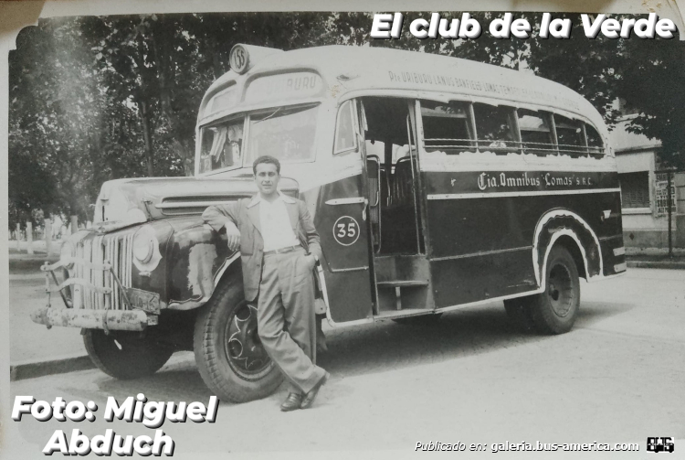 Ford V8 - El Halcón - Cía.O.Lomas
Línea 155 (Buenos Aires), interno 35

Fotografía: Miguel Abduch
Gentileza: El Club de la Verde, en facebook
