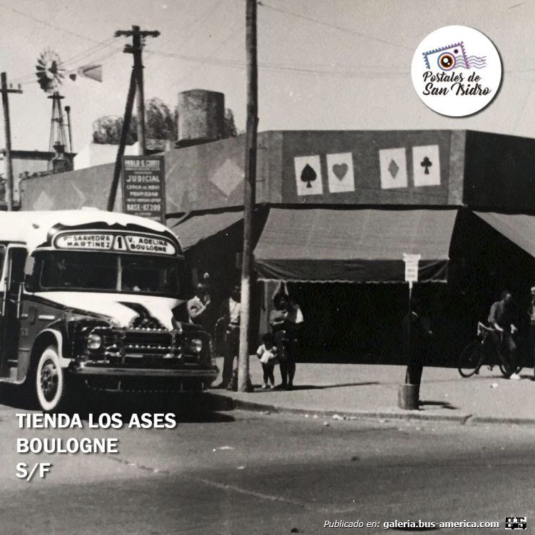 Bedford J6LZ1 - Moliterno - La Primera de Martínez
Línea 1 (Pdo.San isidro), interno 17

Fotógrafo: indeterminado de momento
Extraído de: [url=https://www.facebook.com/photo/?fbid=988219920187857&set=a.404149145261607]Postales de San Isidro, en facebook[/url]
