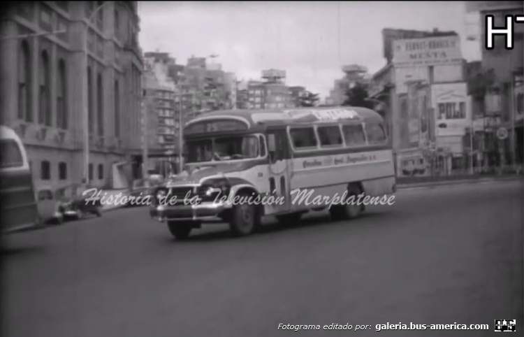 Bedford J6LZ1 - Serra - Omnibus Gral. Pueyrredón
[url=https://bus-america.com/galeria/displayimage.php?pid=58568]https://bus-america.com/galeria/displayimage.php?pid=58568[/url]
[url=https://bus-america.com/galeria/displayimage.php?pid=58570]https://bus-america.com/galeria/displayimage.php?pid=58570[/url]

Línea 25 (Mar del Plata), interno 19

Camarógrafo: desconocido de momento
Filmación: Canal 10 de Mar del Plata
Fotografama extraído de: Historia de la Televisión Marplatense, en facebook
[url=https://www.youtube.com/watch?v=d5B02FP7VkI]https://www.youtube.com/watch?v=d5B02FP7VkI[/url]
[url=https://www.youtube.com/watch?v=d-s4JPlYGyQ]https://www.youtube.com/watch?v=d-s4JPlYGyQ[/url]

