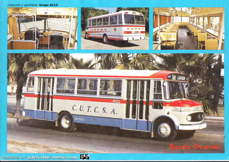 Mercedes-Benz LO 1114 - Banda Oriental Montevideano - CUCSA & COPAY
[url=https://bus-america.com/galeria/displayimage.php?pid=68186]https://bus-america.com/galeria/displayimage.php?pid=68186[/url]

Línea M1 (Montevideo), interno 871 [abajo]

COPAY (Paysandú), interno 123 [arriba]

Folleto publicitario & datos técnicos de la carrocería Banda Oriental
Colección y gentileza: Grupo ACLO
Extraído de: [url=https://www.facebook.com/photo?fbid=1051594137004898&set=pcb.1051594250338220]Grupo ACLO, en facebook.com[/url]

