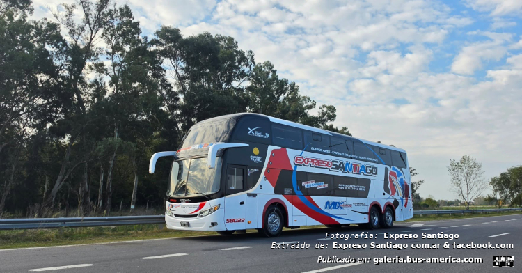 Mercedes-Benz O 500 RSD - Comil Campione DD (en Argentina) - Exp.Santiago
NZN 721

Exp.Santiago, interno 58022

Fotografía: Expreso Santiago ¿editada digitalmente?
Extraída de: [url=https://expresosantiago.com.ar/]Expreso Santiago .com,ar[/url] & en facebook
