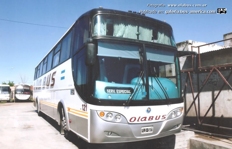 Mercedes-Benz O 500 M - Sudamericanas F-50 340 - Ola Bus
FLO 587
[url=https://bus-america.com/galeria/displayimage.php?pid=56563]https://bus-america.com/galeria/displayimage.php?pid=56563[/url]

Ola Bus (Pdo. Olavarría), interno 121

Fotografía: www.olabus.com.ar
