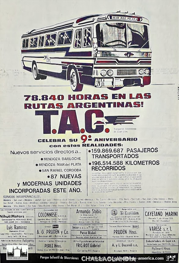 Leyland - Cametal - Coop.TAC
Publidad de: Coop.T.A.C.
En publicación indeterminada
Extraído de: [url=https://mendozantigua.blogspot.com/2025/05/tac-noveno-aniversario-1969.html]Mendoza Antigua[/url]
