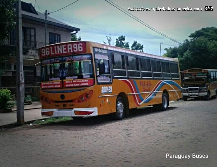 Mercedes-Benz OF 1417 - La Favorita (en Paraguay) - TTA
Línea 96 (Asunción), unidad 200429

Gentileza: Denis Arévalos
Extríado de: Paraguay Buses, en facebook.com
